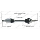 Purchase Top-Quality New CV Shaft by WORLDPARTS - 329154 pa1