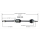 Purchase Top-Quality New CV Shaft by WORLDPARTS - 329155 pa1