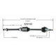 Purchase Top-Quality New CV Shaft by WORLDPARTS - 329155 pa2
