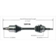 Purchase Top-Quality New CV Shaft by WORLDPARTS - 329156 pa1