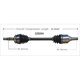 Purchase Top-Quality WORLDPARTS - 329204 - New CV Shaft pa2