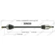Purchase Top-Quality WORLDPARTS - 329233 - New CV Shaft pa1