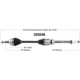 Purchase Top-Quality New CV Shaft by WORLDPARTS - 329246 pa2