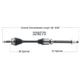 Purchase Top-Quality New CV Shaft by WORLDPARTS - 329270 pa1