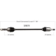 Purchase Top-Quality New CV Shaft by WORLDPARTS - 329278 pa1