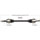 Purchase Top-Quality New CV Shaft by WORLDPARTS - 329296 pa1