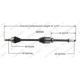 Purchase Top-Quality New CV Shaft by WORLDPARTS - 329324 pa1