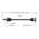 Purchase Top-Quality New CV Shaft by WORLDPARTS - 329328 pa1
