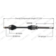 Purchase Top-Quality New CV Shaft by WORLDPARTS - 329330 pa1