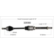 Purchase Top-Quality New CV Shaft by WORLDPARTS - 329380 pa1