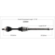 Purchase Top-Quality WORLDPARTS - 339064 - New CV Shaft pa2