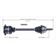 Purchase Top-Quality New CV Shaft by WORLDPARTS - 349003 pa1