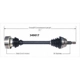 Purchase Top-Quality New CV Shaft by WORLDPARTS - 349017 pa1