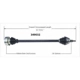 Purchase Top-Quality New CV Shaft by WORLDPARTS - 349032 pa1