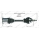 Purchase Top-Quality Arbre CV neuf par WORLDPARTS - 349051 pa1