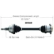 Purchase Top-Quality New CV Shaft by WORLDPARTS - 349069 pa1
