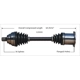Purchase Top-Quality New CV Shaft by WORLDPARTS - 349088 pa1