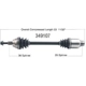 Purchase Top-Quality New CV Shaft by WORLDPARTS - 349107 pa1