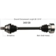 Purchase Top-Quality New CV Shaft by WORLDPARTS - 349109 pa1