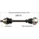 Purchase Top-Quality New CV Shaft by WORLDPARTS - 349114 pa1