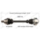 Purchase Top-Quality New CV Shaft by WORLDPARTS - 349114 pa2