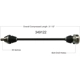 Purchase Top-Quality New CV Shaft by WORLDPARTS - 349122 pa1