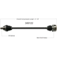 Purchase Top-Quality New CV Shaft by WORLDPARTS - 349122 pa2