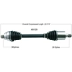 Purchase Top-Quality New CV Shaft by WORLDPARTS - 349129 pa1
