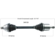 Purchase Top-Quality New CV Shaft by WORLDPARTS - 349129 pa2