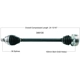 Purchase Top-Quality New CV Shaft by WORLDPARTS - 349130 pa1