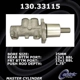 Purchase Top-Quality New Master Cylinder by CENTRIC PARTS - 130.33115 pa3
