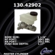 Purchase Top-Quality New Master Cylinder by CENTRIC PARTS - 130.42902 pa3
