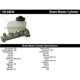 Purchase Top-Quality New Master Cylinder by CENTRIC PARTS - 130.44030 pa1