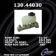 Purchase Top-Quality New Master Cylinder by CENTRIC PARTS - 130.44030 pa3