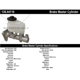 Purchase Top-Quality New Master Cylinder by CENTRIC PARTS - 130.44116 pa2