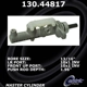 Purchase Top-Quality New Master Cylinder by CENTRIC PARTS - 130.44817 pa2