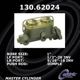 Purchase Top-Quality New Master Cylinder by CENTRIC PARTS - 130.62024 pa9