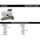 Purchase Top-Quality New Master Cylinder by CENTRIC PARTS - 130.62108 pa1