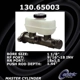 Purchase Top-Quality New Master Cylinder by CENTRIC PARTS - 130.65003 pa3