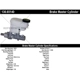 Purchase Top-Quality New Master Cylinder by CENTRIC PARTS - 130.65140 pa1