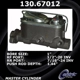 Purchase Top-Quality New Master Cylinder by CENTRIC PARTS - 130.67012 pa3