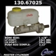 Purchase Top-Quality New Master Cylinder by CENTRIC PARTS - 130.67025 pa10