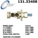 Purchase Top-Quality New Master Cylinder by CENTRIC PARTS - 131.33408 pa8