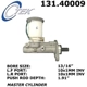 Purchase Top-Quality New Master Cylinder by CENTRIC PARTS - 131.40009 pa9