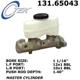 Purchase Top-Quality New Master Cylinder by CENTRIC PARTS - 131.65043 pa9