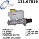 Purchase Top-Quality New Master Cylinder by CENTRIC PARTS - 131.67016 pa8