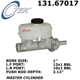 Purchase Top-Quality New Master Cylinder by CENTRIC PARTS - 131.67017 pa9