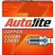 Purchase Top-Quality Non Resistor Copper Plug by AUTOLITE - 295 pa7
