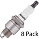 Purchase Top-Quality Non Resistor Copper Plug (Pack of 4) by AUTOLITE - 437 pa7