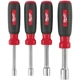 Purchase Top-Quality MILWAUKEE - 48-22-2404 - Hollow Shaft SAE Nut Driver Set pa1